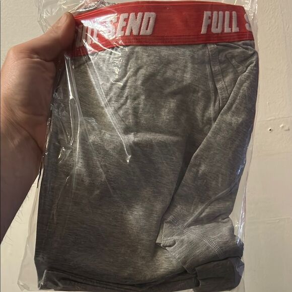 Full Send Boxer Briefs in Gray - Picture 2 of 2